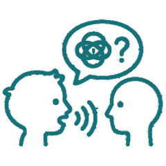 Speech clarity icon